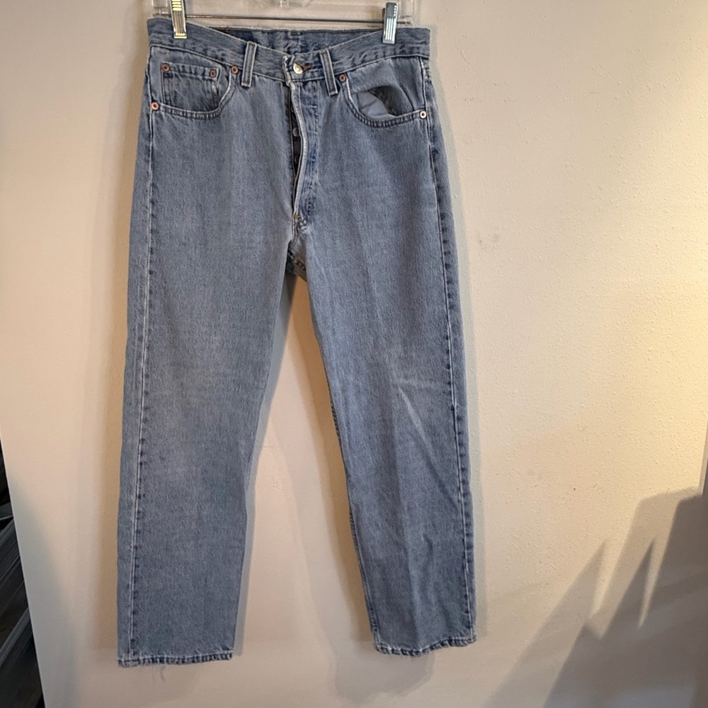 Vintage Restored Levi 501 Jeans 32"W X 30" Inseam, Unisex